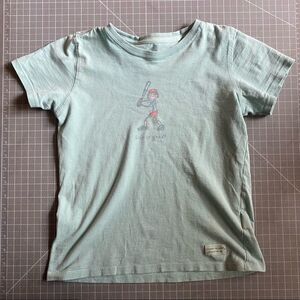 Life is Good Girls Softball tee